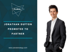 Jonathan Dufton Promoted to Partner Plural Strategy